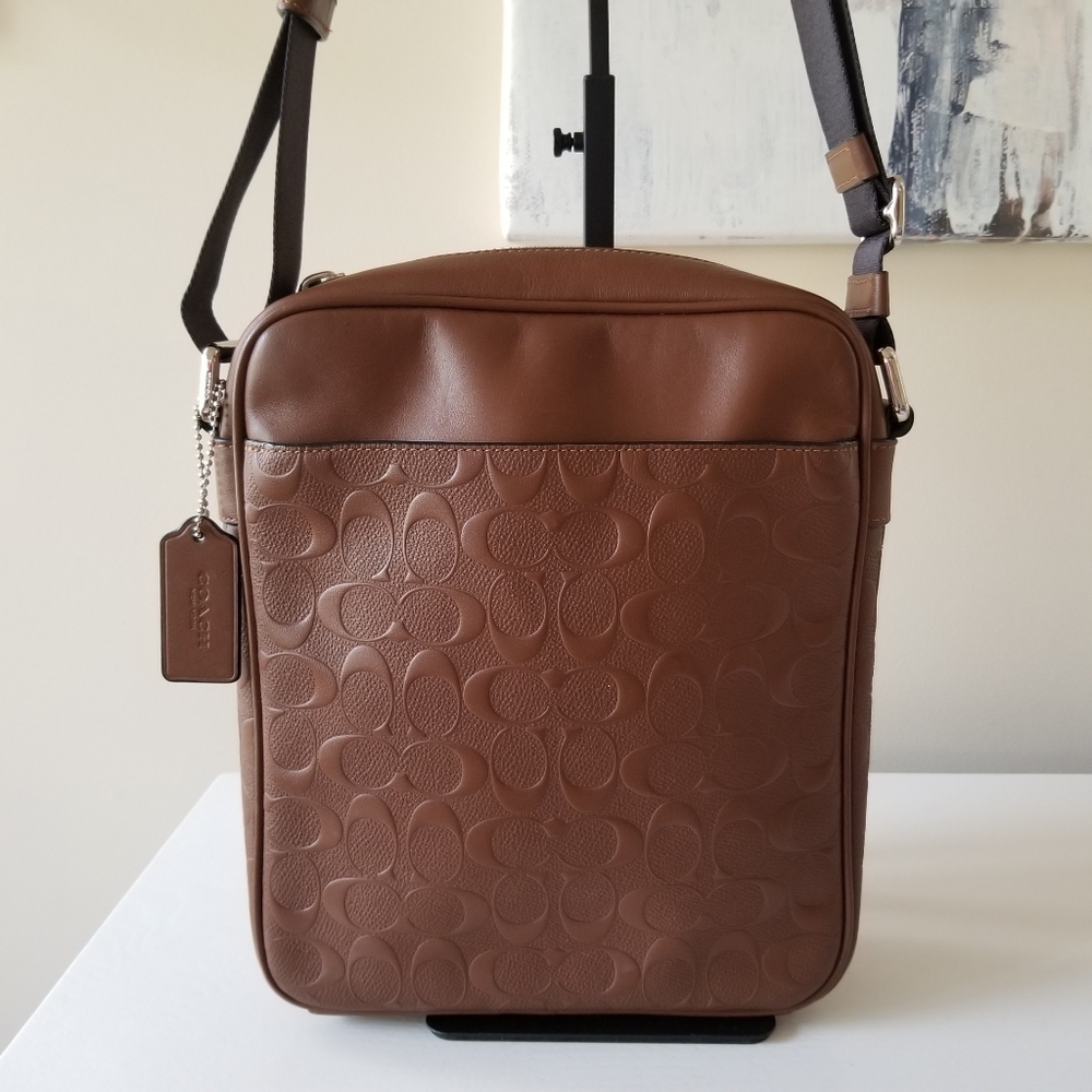 Coach Charles Flight Bag Crossbody - Picture 1 of 16
